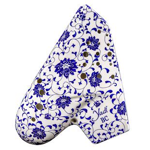 【官方旗舰店】雅的BC三管陶笛青花轻吹专业演奏型低音c调3管乐器