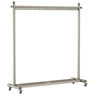 阳台晒衣架可移动晾衣杆晒衣服架子家用多功能挂衣落地架晒被衣架