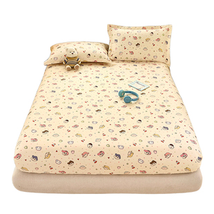 卡通纯棉床笠单件全棉席梦思床罩床单儿童宿舍单人防滑床垫套2025