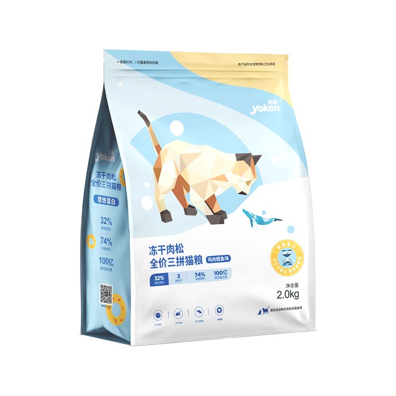 怡亲全价冻干增肥发腮猫粮护肠胃