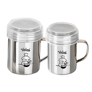 英国撒粉器304不锈钢烘焙面粉筛可可糖粉筛咖啡粉超细糖霜筛瓶罐