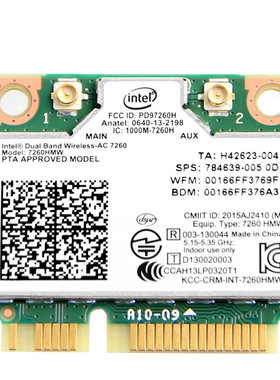 Intel 电脑无线网卡9650NGW 7260NGW AN 8265NGW 7260NGW 7260HMW