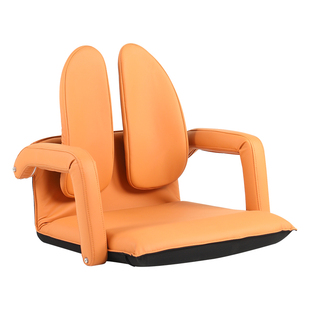 普格瑞司榻榻米座椅靠背日式飘窗椅坐地和室椅单人懒人沙发带扶手