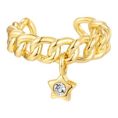 TWINSLULU链条星星耳骨夹