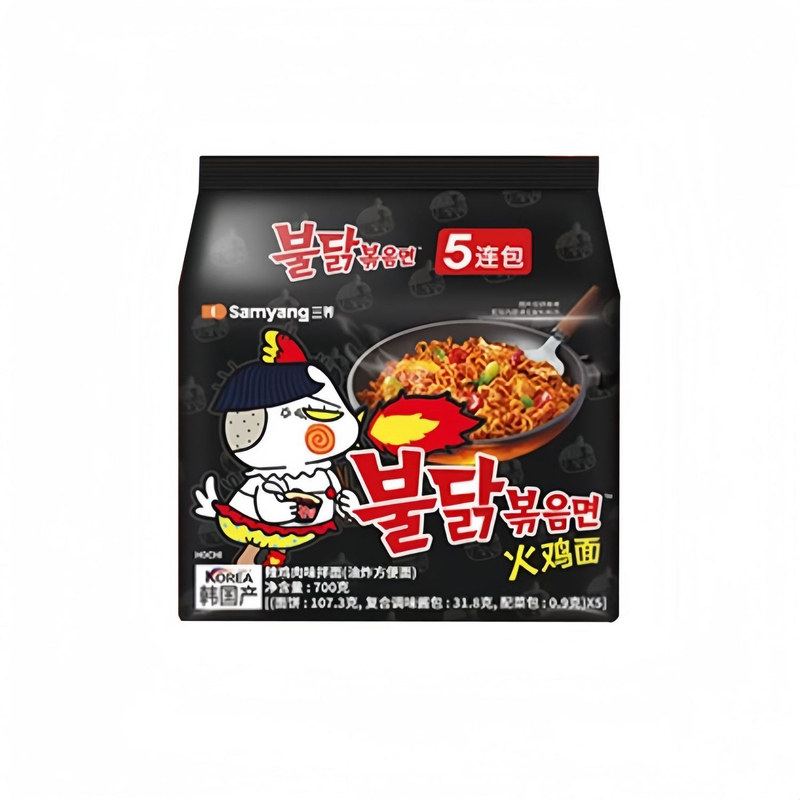 韩国三养火鸡面鸡肉味拌面整箱