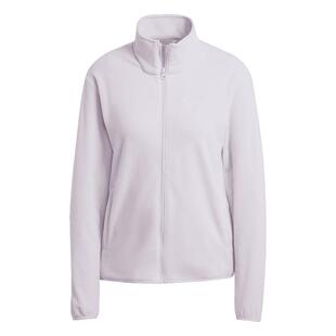 舒适户外徒步运动立领拉链抓绒衣外套女adidas阿迪达斯TERREX