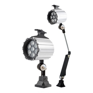 LED机床工作灯防油水弹簧车床冲床铣床磨床钻床火花机械灯24V220V