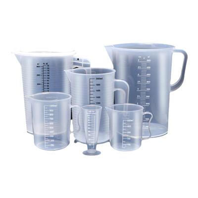 塑料量杯食品级耐高温精准刻度
