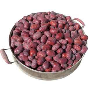 皮妈菜园子生态小灰枣新疆若羌红枣树上吊干2800克兵团枣