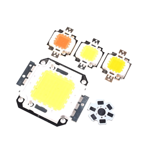 12V大功率LED集成灯珠光源10W20W30W50W高亮度正白色 暖白色 白光