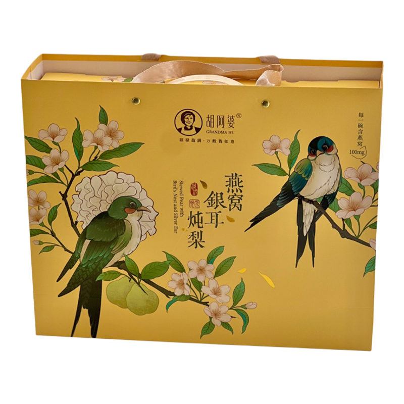 胡阿婆炖梨燕窝银耳炖梨红枣炖梨即食水果罐头礼盒装送礼佳品