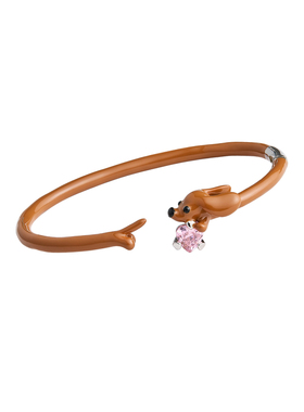 FWISH飞未夕抱心腊肠犬手环