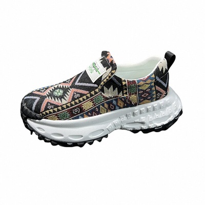 男士增高鞋2024新款秋冬一脚蹬