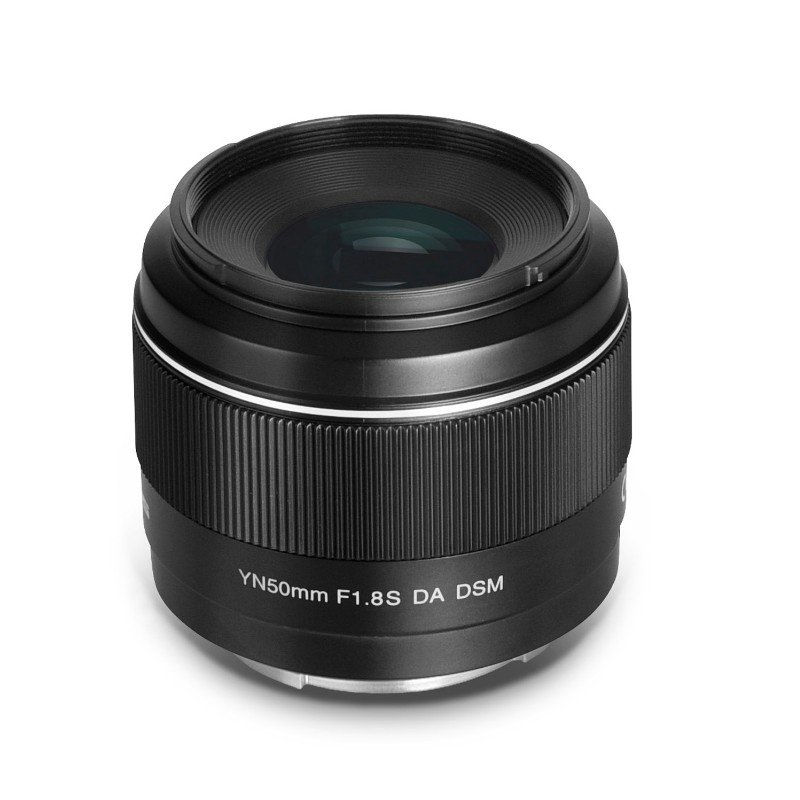 永诺50mmF1.8佳能二代定焦镜头小痰盂50F18适用于EF口尼康F口全副