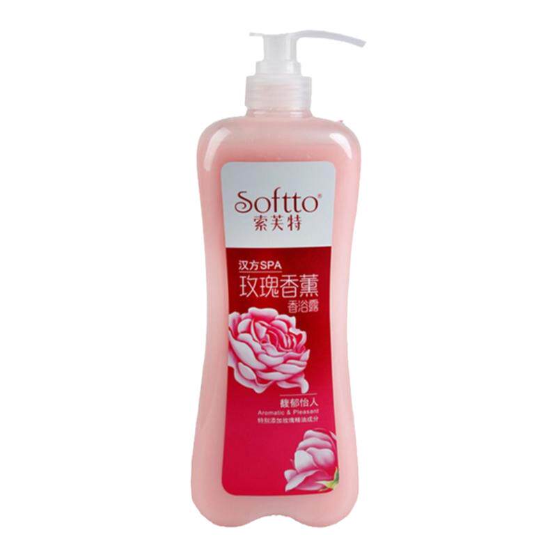 索芙特玫瑰沐浴露嫩白乳液细致