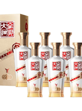 全兴 原浆12浓香型白酒 52度 500mL 6瓶 全兴大曲 纯粮酿造整箱装
