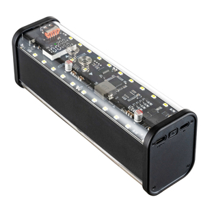 PD100W透明8节免焊接21700充电宝外壳电池盒QC40diy套件5-24V调压
