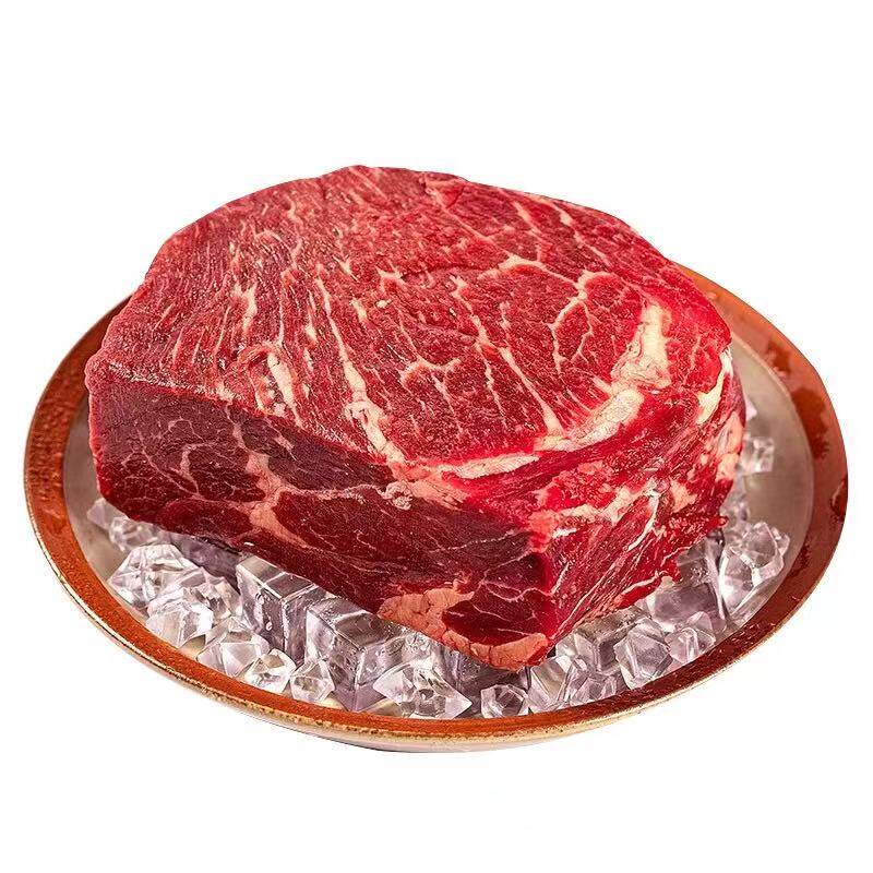 草原散养原切黄牛肉低脂健身牛肉