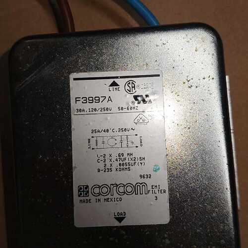 询价-CORCOM电源滤波器 F3997A