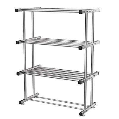 毛巾架美发店专用落地式发廊美容院凉晾晒衣架子洗车理发店不锈钢