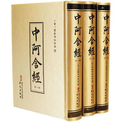 中阿含经(繁体竖排版全3册)四阿含经之一 南传阿含经 华文出版社