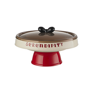 轻奢高级感新中式高脚可爱水果盘家用客厅茶几摆件坚果篮收纳摆件