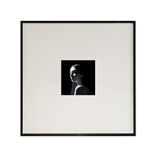 照片墙打印窄边框铝合金小众艺术黑白摄影客厅餐厅装饰画卧室床头