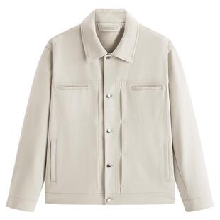 【商场同款】太平鸟男装行政夹克冬季新款小香风外套潮 B1BCF4226