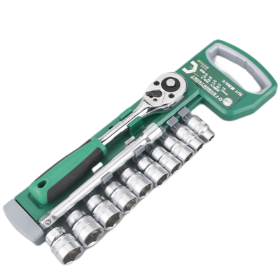 快速棘轮扳手套装套筒组合套装小飞中飞套筒套装万用汽修工具套装