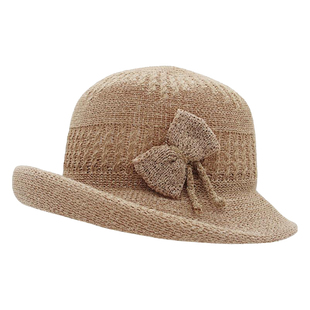 洋气好看的夏天帽子女款2026新款可折叠防晒遮阳帽礼帽百搭太阳帽