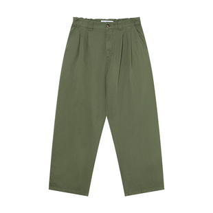 Polar Skate Co Railway Chinos贴布logo简约宽松斜纹运动休闲裤