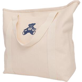 wilson威尔胜网球包小熊网球拍包收纳包单肩双肩挎包印花米色背包