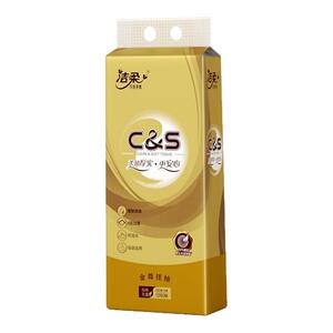 洁柔悬挂式挂抽320抽4层加厚纸巾家用实惠装整箱卫生纸壁挂式抽纸