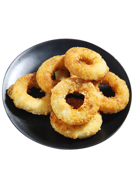 裹糠鱿鱼圈油炸小零食西餐商用