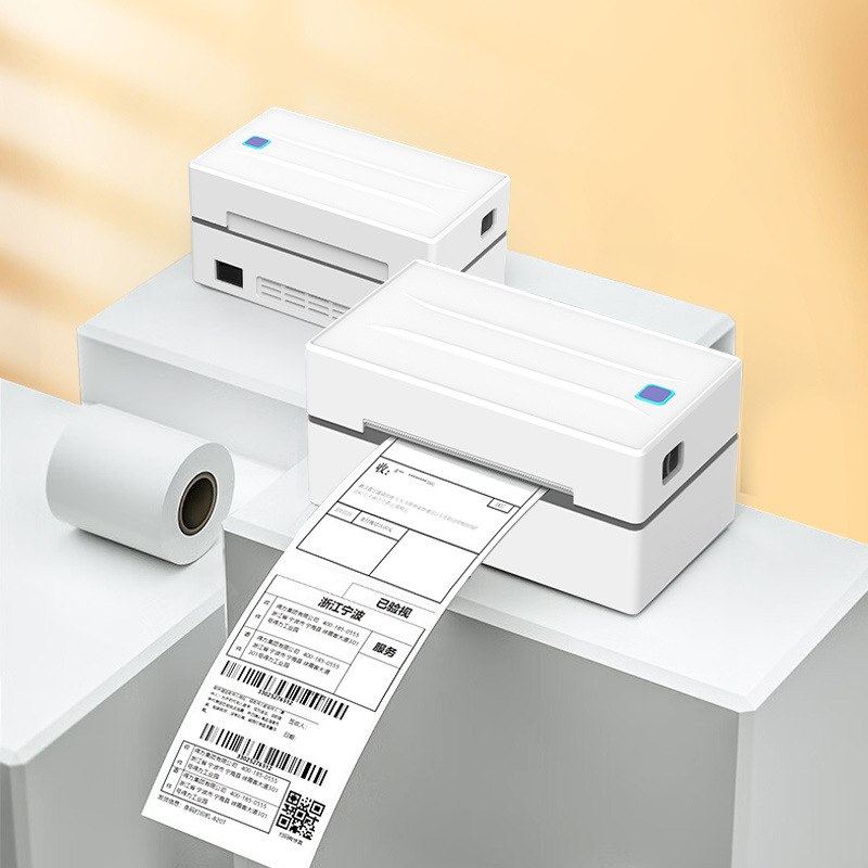 跨境热敏打印机快递单打印机热敏单面不干胶打印机标签机标签条码