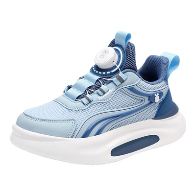 巴布豆单网运动男童轻便板鞋