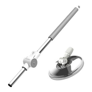 旋转拖把杆单把卖单杆不带桶手压一体式好神拖通用替换拖把头配件