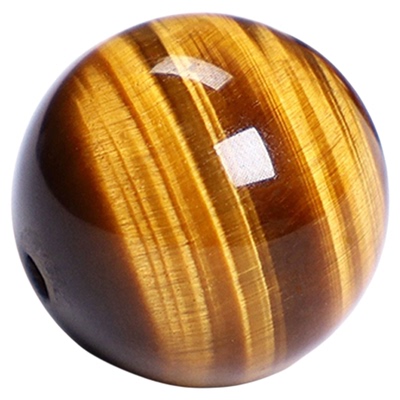 收藏级虎眼石散珠虎睛石单珠DIY水晶珠子刚星月菩提配饰佛珠配件