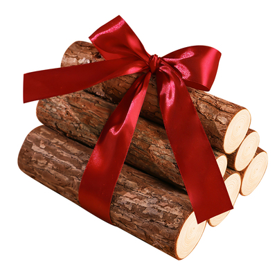 乔迁之喜柴火摆件财源广进