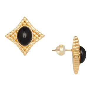 【新年礼物】oups钟楚曦蔡文静黄金权杖耳环小众气质s925耳饰原创