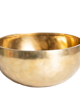 素面瑜伽颂钵空铜静心冥想