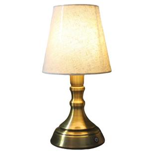 欧式复古LED充电酒吧台灯清吧咖啡厅氛围桌面小夜灯触摸无线桌灯