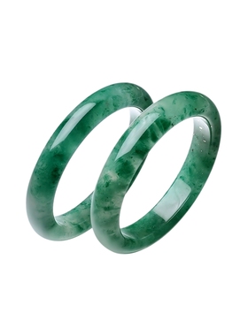 周六福天然非洲翠玉手镯