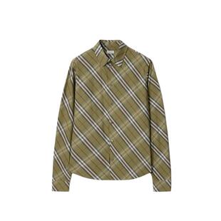 【VIP私享优惠】BURBERRY男装 休闲版型格纹棉质衬衫 81204261