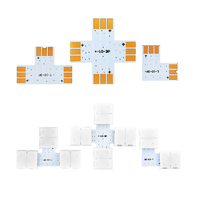 led免焊接卡扣配件rgbw灯带12mm