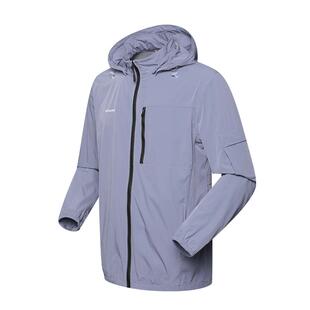 ROYALWAY防晒皮肤衣男款户外轻薄透气连帽可拆卸新款机能休闲外套