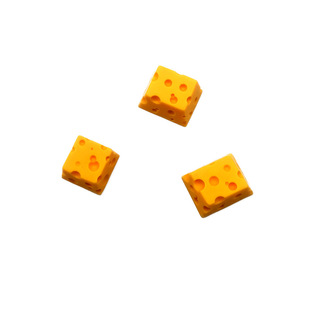 奶酪键帽ctrl/alt/1.25U可爱个性手工树脂创意机械键盘十字轴体