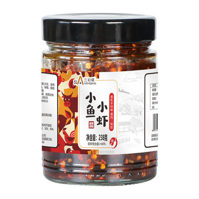 下饭菜小鱼小虾拌饭酱