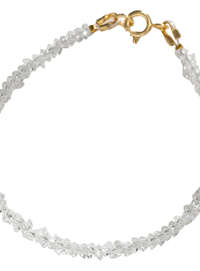 幸运小水晶手链女生显白