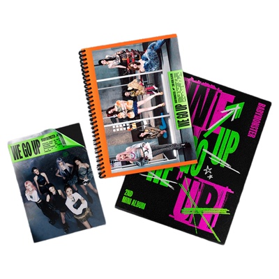 正版 宝怪 BABYMONSTER专辑 迷你2 WE GO UP 官方写真小卡海报